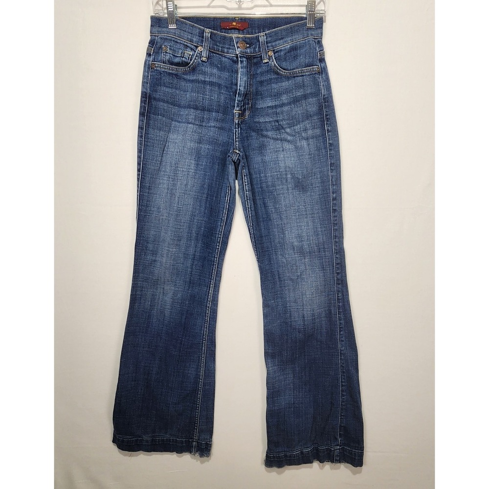 7 For All Mankind Women's‎ Casual Flare Denim Jeans Size 26